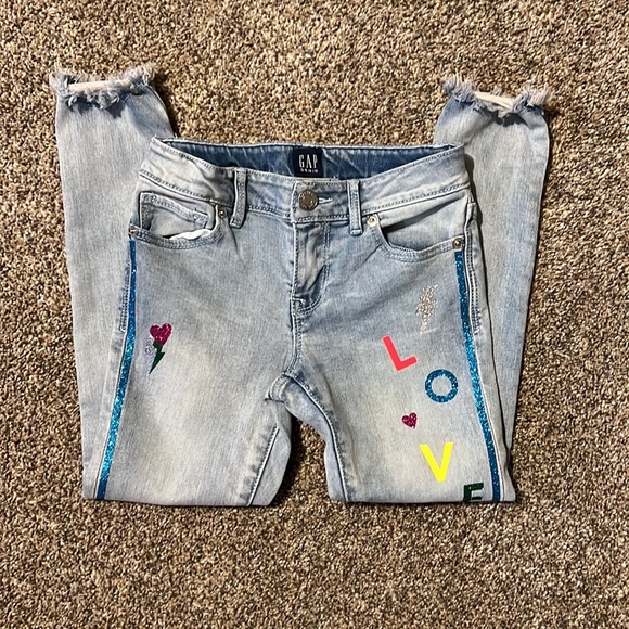 GAP Girls skinny jeans size 6 - Picture 4 of 6